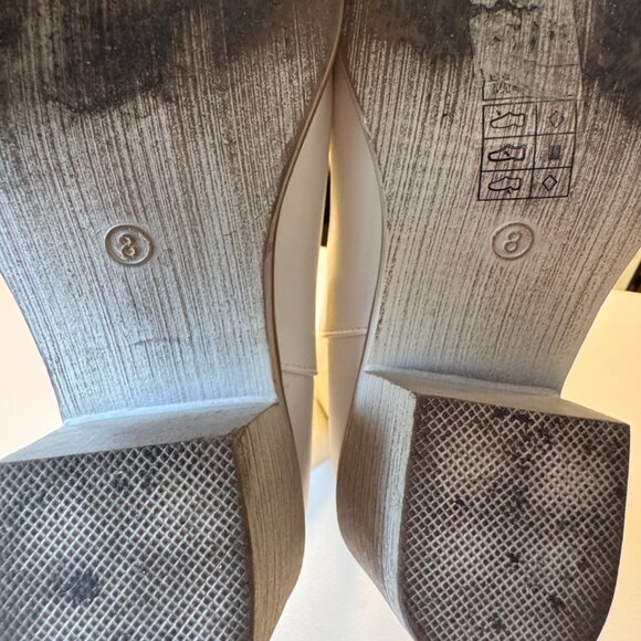 Pierre Dumas Cowgirl Boots Womens Size 8 White - Picture 13 of 13